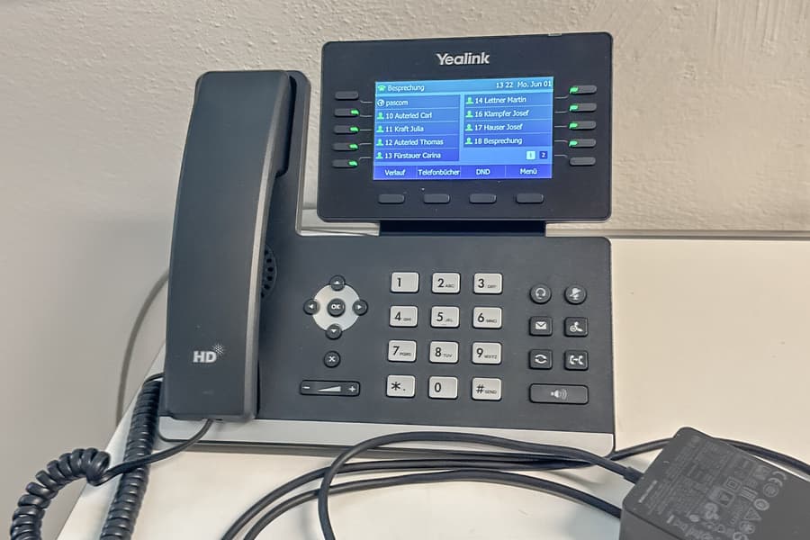 Systemtelefon Yealink SIP-T54W